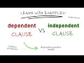Understanding Independent and Dependent Clauses