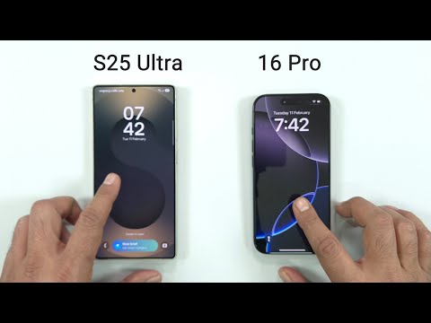 Samsung S25 Ultra vs iPhone 16 Pro - SPEED TEST