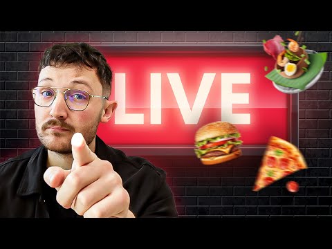 Le 1er Commentaire sur mon LIVE Décide ce que Je Mange !