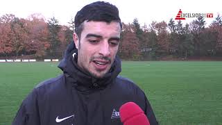 Screenshot van video Hakim Ezafzafi: "Hebben het team en de kwaliteiten om bovenin mee te draaien" | DUNO - Excelsior'31