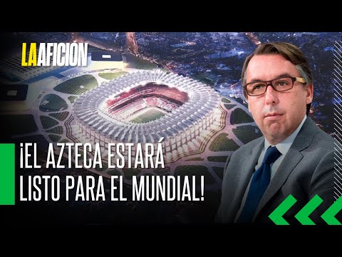 Emilio Azcárraga afirma que remodelación del Estadio Azteca avanza sin contratiempos