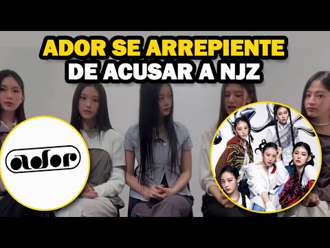 ADOR SE ARREPINTIÓ DE DEMANDAR A NEWJEANS | NEWJEANS SE CAMBIÓ EL NOMBRE A NJZ