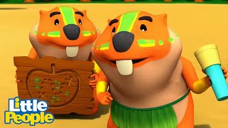 The Kids Go on a Scavenger Hunt | Preschool Learning | Little People Fisher Price
