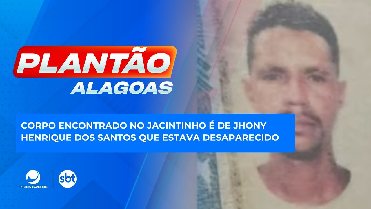 Corpo encontrado no Jacintinho &eacute; de Jhony Henrique dos Santos que estava desaparecido