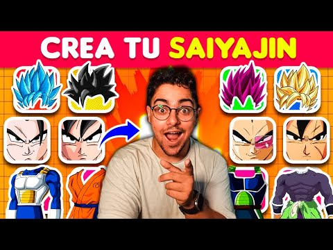 Crea tu Saiyajin de Dragon Ball 🐲 Dragon Ball trivia