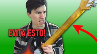 5 PROBLEMAS que tienen las GUITARRAS ECONÓMICAS y su SOLUCIÓN