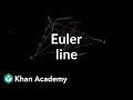 Understanding Triangle Properties and the Euler Line