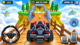 Monster Truck Mountain Climb Stunt Driver - 4x4 Car Racing Hill Stunt Racing - Android GamePlay #7