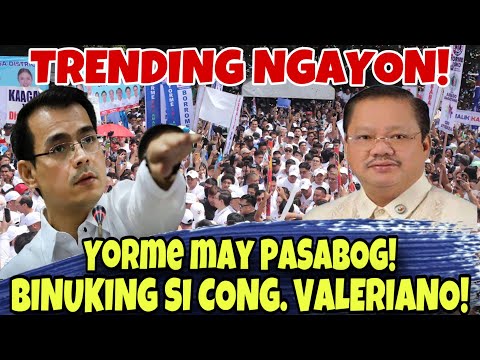 NAKAKAKILABOT ITO! YORME BINUKING AT BINULGAR SI CONG ROLAN VALERIANO SA HARAP NG MARAMING TAO!