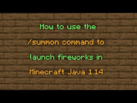 Summon Firework Command Minecraft Jobs Ecityworks