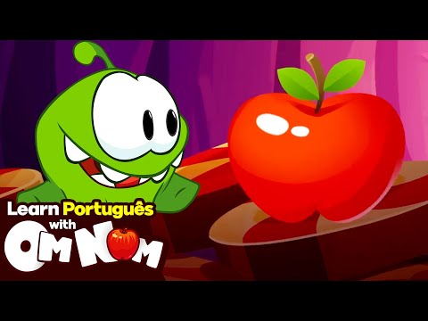 Om Nom e a Caça à Maçã 🍎 Vídeo Divertido para Crianças | Aprenda com Om Nom