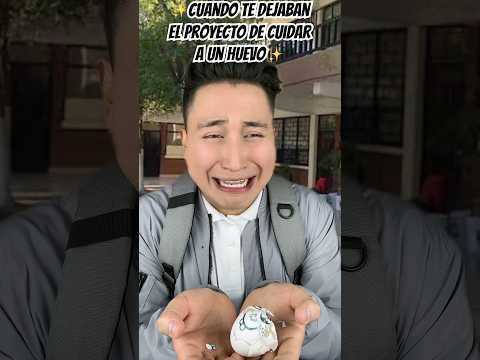 ¿A ustedes les dejaron ese proyecto?😂🥚LOS LEO👀 #comedia