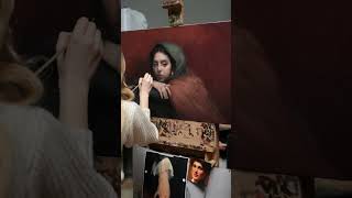 A look into what some of our Advanced Painting students were getting up to this past academic year!