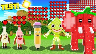 KTÓRY NOWY BRAINROT MA NAJWIĘCEJ ZDROWIA w Minecraft!?