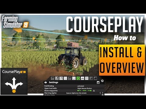 Farming simulator 19 courseplay зависает