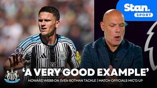 'It's part of the game' 🗣️ Sven Botman's controversial tackle analysed | Match Officials Mic'd Up