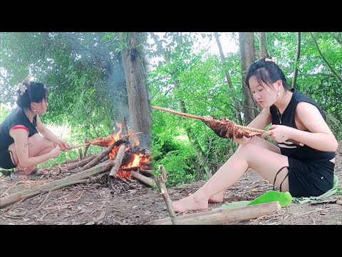 The hard life and fish grilling skills of a highland girl