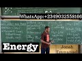 Kinetic and Potential Energy Concepts