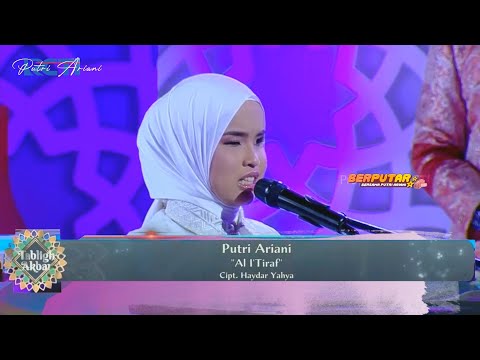 Putri Ariani - Al I'tiraf cover LIVE 2024 (closing event performance) Eng Sub  @putriarianiofficial