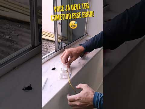Como instalar uma tomada da maneira certa! #shorts #construção #obra #dicas #eletrica #engenharia