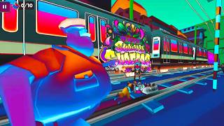 SUBWAY SURFERS  WORLD TOUR SERIES 84TH EDITION (MUMBAI) :  INVERTED COLOR REVERSE # E16