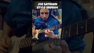 Joe Satriani Style Improv #guitar #guitarsolo #shorts #music