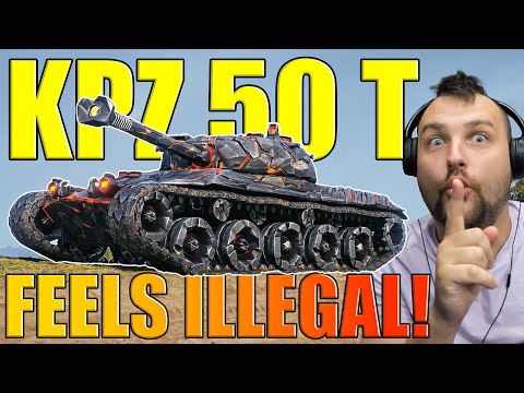 This Medium Tank Feels ILLEGAL – Kpz 50 t Gameplay!