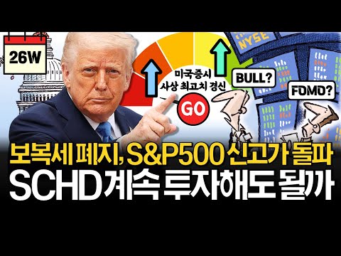 SCHD 계속 투자해도 될까? (ft. 배당세 35% 폐지)