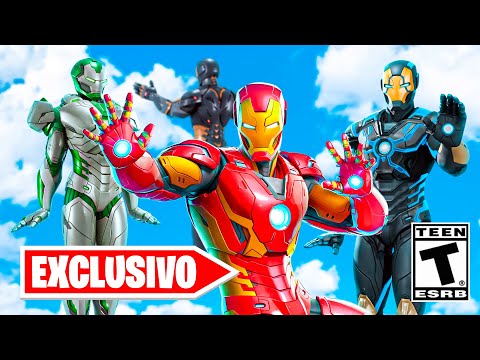 Así es la NUEVA SKIN DE IRON-MAN en Fortnite!