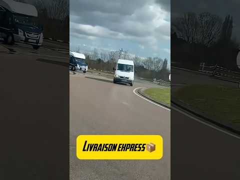 Livraison express 🚛 #routier #transport #dhlexpress