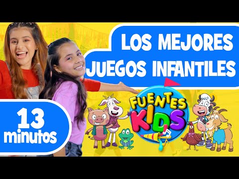 🎵 MIX DE CANCIONES DE JUEGOS INFANTILES | 13 Minutos de Música para Jugar 🎶