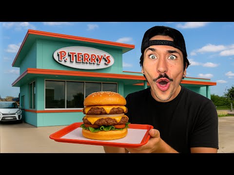 Eating at Fast Food Restaurants I've Never Heard Of For 24 Hours (Texas)