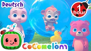 Das Schwimm Lied 🏊 CoComelon - JJ's Tier Zeit Deutsch | Cartoons und Kinderlieder