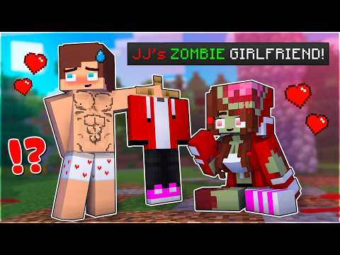 MAIZEN : JJ has a ZOMBIE GIRLFRIEND!? - Minecraft Animation JJ & Mikey