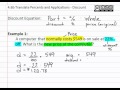 Calculating Discounts and Percentages