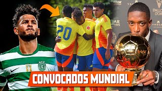 CONVOCADOS al MUNDIAL SELECCIÓN COLOMBIA SUB 20 l QUINTERO SE RINDE a DEMBELE l ARIAS DECLARACIONES