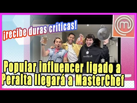 Popular influencer ligado a Ricardo Peralta llegará a MasterChef Celebrity y recibe duras críticas