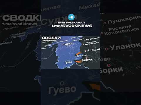ПРОВАЛ ВСУ В КУРСКОЙ ОБЛАСТИ #россия #украина #война #покровск #курск