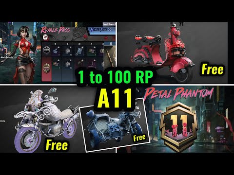 😍A11 RP 1 to 100 RP Leaks | 1 to 100 Royal Pass Leaks | New Bonus RP Leaks | Next RP Leaks