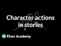 Understanding Character Actions in Stories