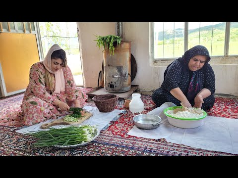 Village Life in Mountainous Iran: Cooking traditional Iranian dishes Dolme and Kalaneh