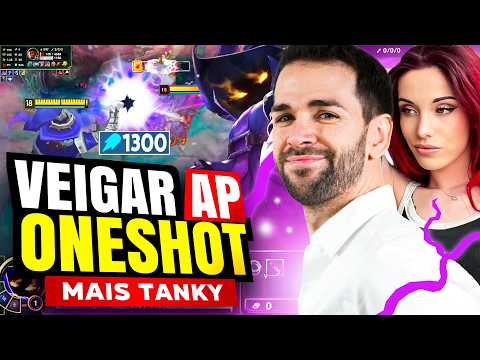 🔥VEIGAR ONESHOT EN 0,2s : 1300 AP MAIS TANKY ! (Avec @lyegaia )