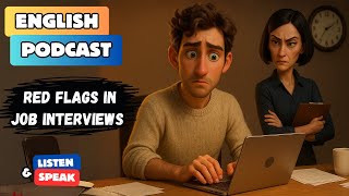 Walk Away - Red Flags in Job Interviews | A1 English | English Podcast