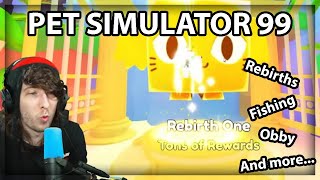 YouTubers React to Roblox Pet Simulator 99 Trailer