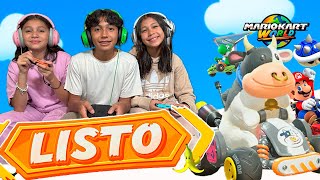 JUGAMOS EL NUEVO MARIO KART WORLD | Guzmancitos