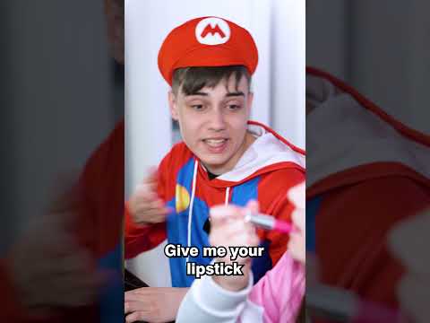 Draw It in Pink Squid Game Challenge #familygamestories #supermario