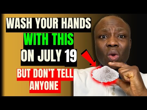 Wash Your Hands with THIS on July 17th and Attract Lots of Money | Christian Abundance Wisdom
