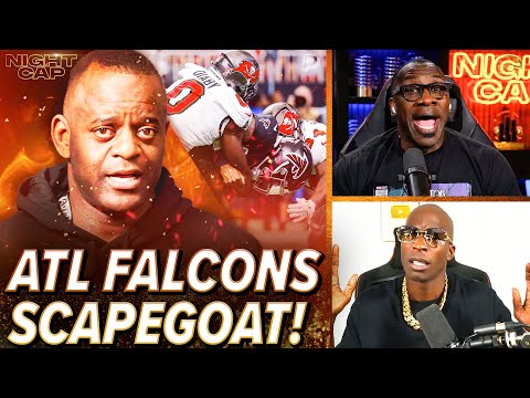Unc & OCHO HOT hearing Falcons WR Coach Ike Hillard FIRED for Michael Penix Jr. BAD Play! | Nightcap