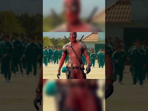 Deadpool aaya squid game mein #superhero #viraltiktok #deadpool #squidgame