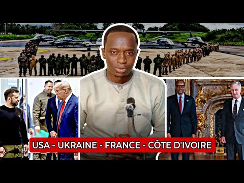 Drissa Meminta - Trump fracasse Zelensky, Kagame rompt avec la Belgique, La france se cache en C.I